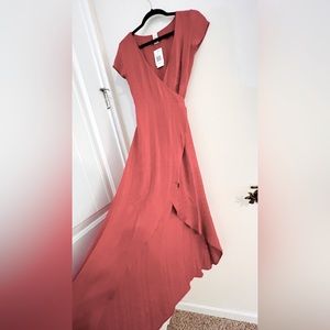 L* Space Red wrap dress.